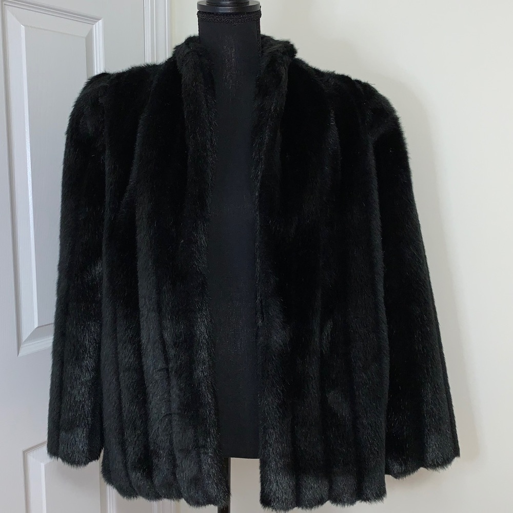 Vintage Rondo Casual Faux Fur Coat